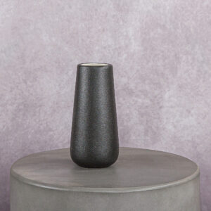 Black Ceramic Vase