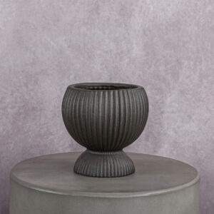 Black Ceramic Vase