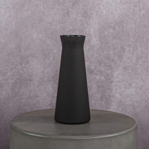 Black Glass Vase