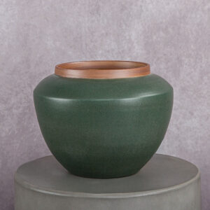 Green Ceramic Vase