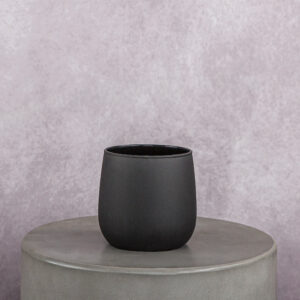 Black Glass Vase