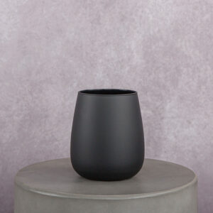 Black Glass Vase