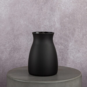 Black Glass Vase