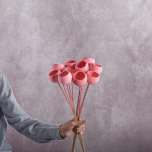 Pink Bellcups 5 stem bunches