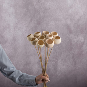 Cream Bellcups 5 stem bunches