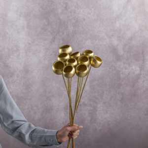 Gold Bellcups 5 stem bunches