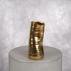 Gold Ceramic Vase