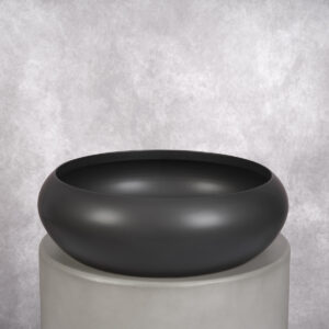 Black Ceramic Vase