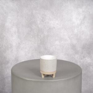 Cream Ceramic Vase