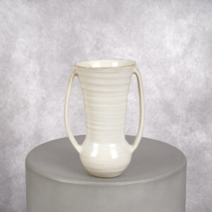 Cream Ceramic Vase