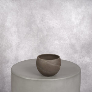 Brown Wood Vase