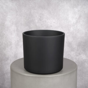 Black Ceramic Vase