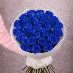 Blue Rose Bouquet