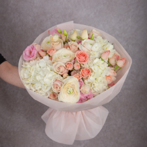 Pinks and White Bouquet