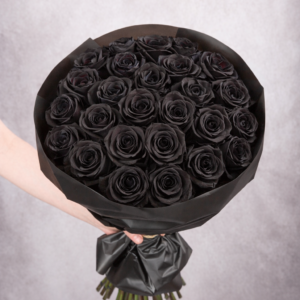 Black Rose Bouquet